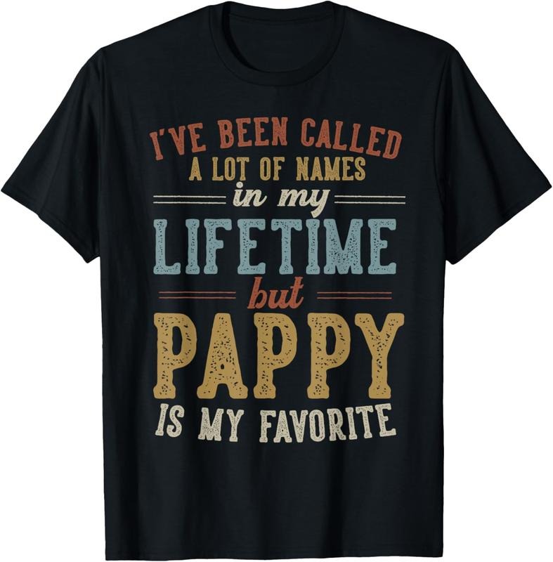 100% Cotton Pappy Is My Favorite Name - Father's Day Pappy T-Shirt Hoodie, Sweatshirt | HypeCrazeTee.com