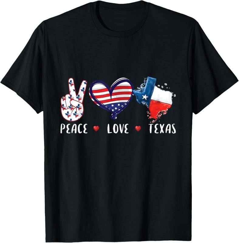 100% Cotton Peace love Texas flag grown Souvenirs for men women  T-Shirt Hoodie, Sweatshirt | HypeCrazeTee.com