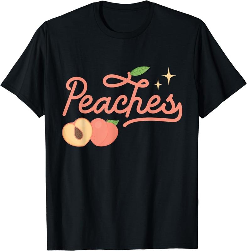[100% Cotton]Peaches Sweet Fruit Peach T-Shirt Hoodie, Sweatshirt | HypeCrazeTee.com