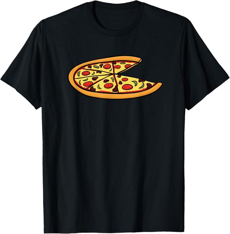 100% Cotton Pizza Slice Missing Funny Pizza Lover Foodie Apparel T-Shirt Hoodie, Sweatshirt | HypeCrazeTee.com