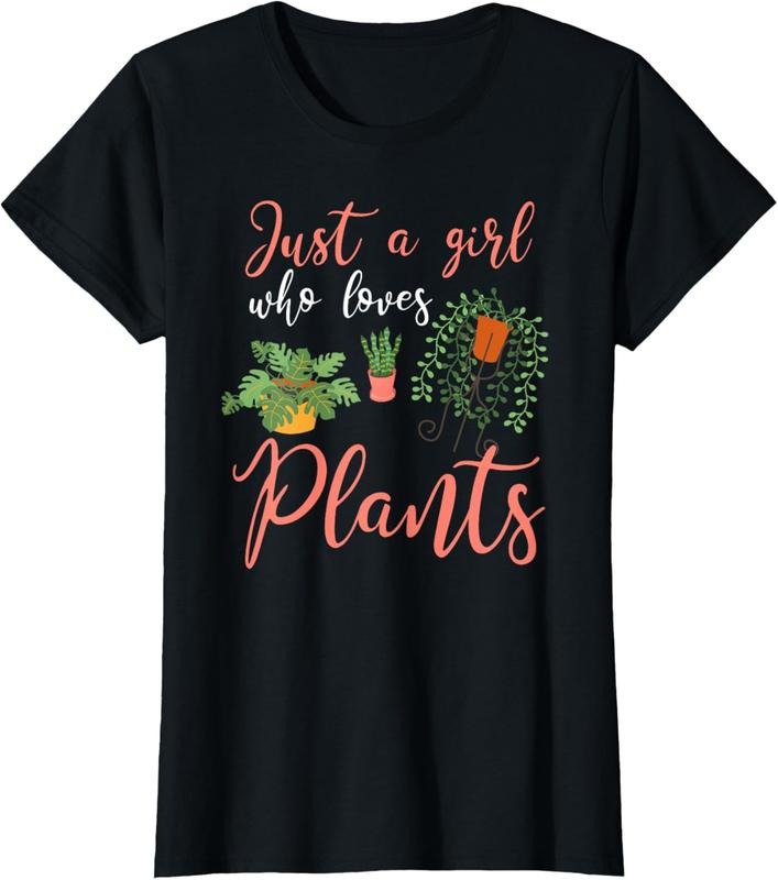 100% Cotton Plant Shirt Funny Plant Lover Girl Planting I Love Plants T-Shirt Hoodie, Sweatshirt | HypeCrazeTee.com