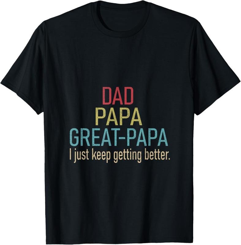 100% Cotton Promoted To Great Papa 2024 Fathers Day First Time Dad T-Shirt Hoodie, Sweatshirt | HypeCrazeTee.com