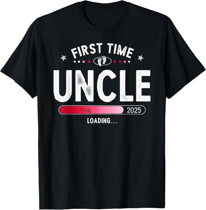100% Cotton Promoted To Uncle est. 2025 Soon To be Dad Uncle Vintage T-Shirt Hoodie, Sweatshirt | HypeCrazeTee.com