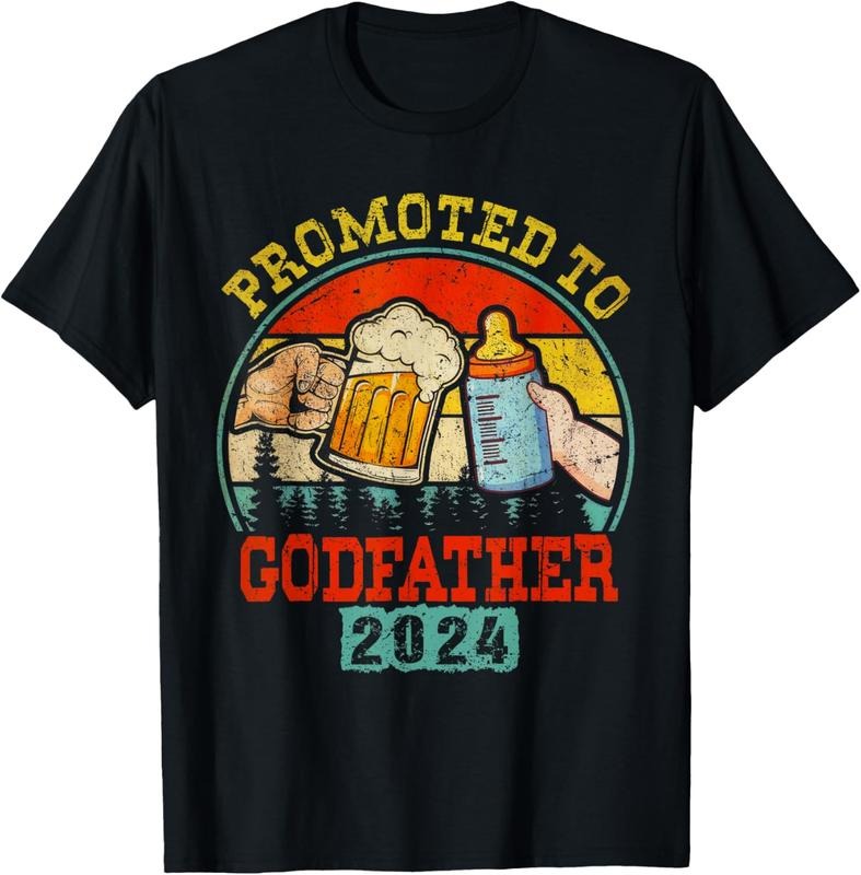 100% Cotton Promoted to Est 2024 First Time Daddy Father's Day T-Shirt Hoodie, Sweatshirt | HypeCrazeTee.com