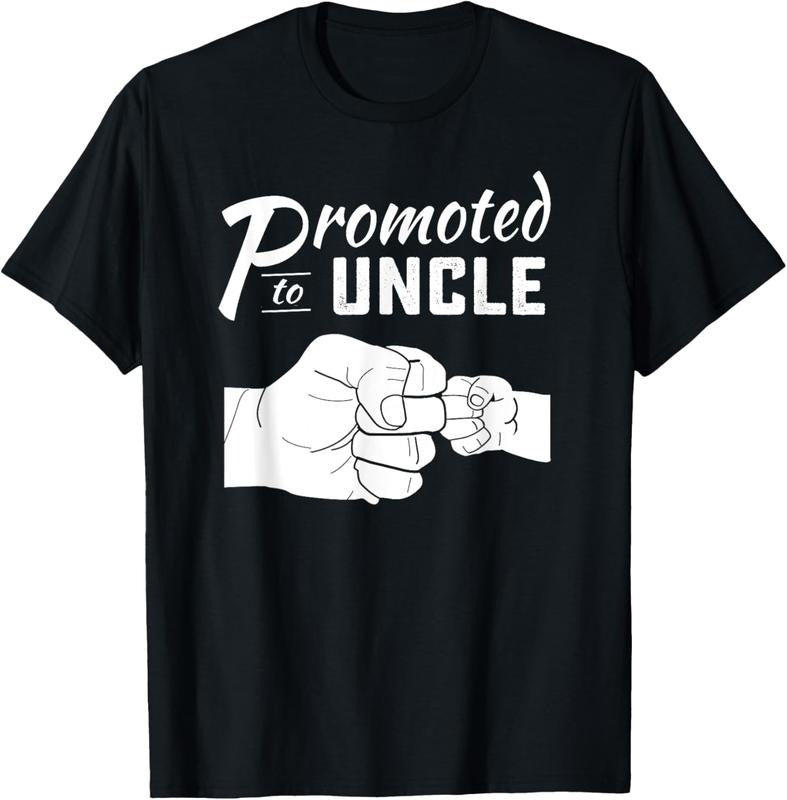 100% Cotton Promoted to Uncle  announcement 2024 T-Shirt Hoodie, Sweatshirt | HypeCrazeTee.com