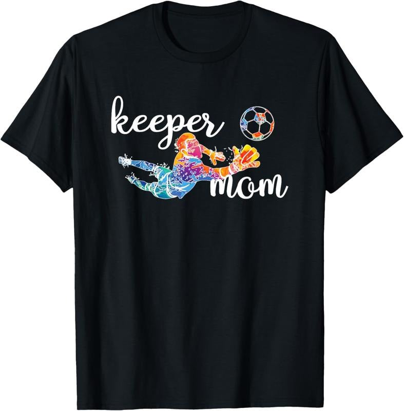 100% Cotton Proud Soccer Goalkeeper Mom Of A Soccer Goalie Mother T-Shirt Hoodie, Sweatshirt | HypeCrazeTee.com