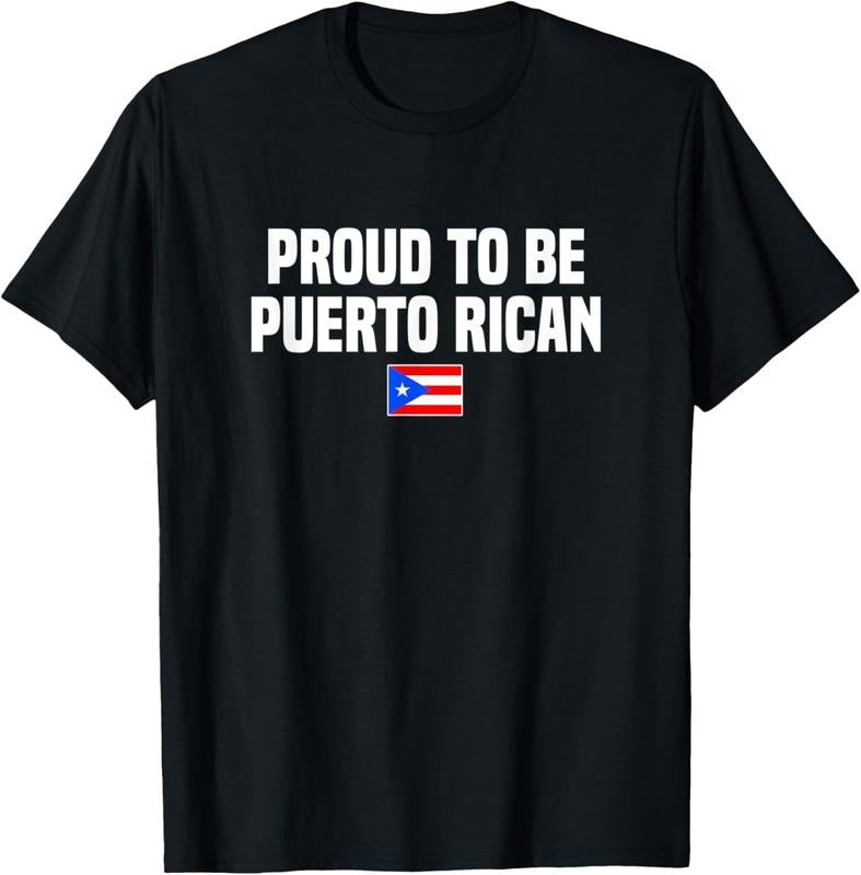 100% Cotton Proud To Be Puerto Rican Puerto Rico T-Shirt Hoodie, Sweatshirt | HypeCrazeTee.com