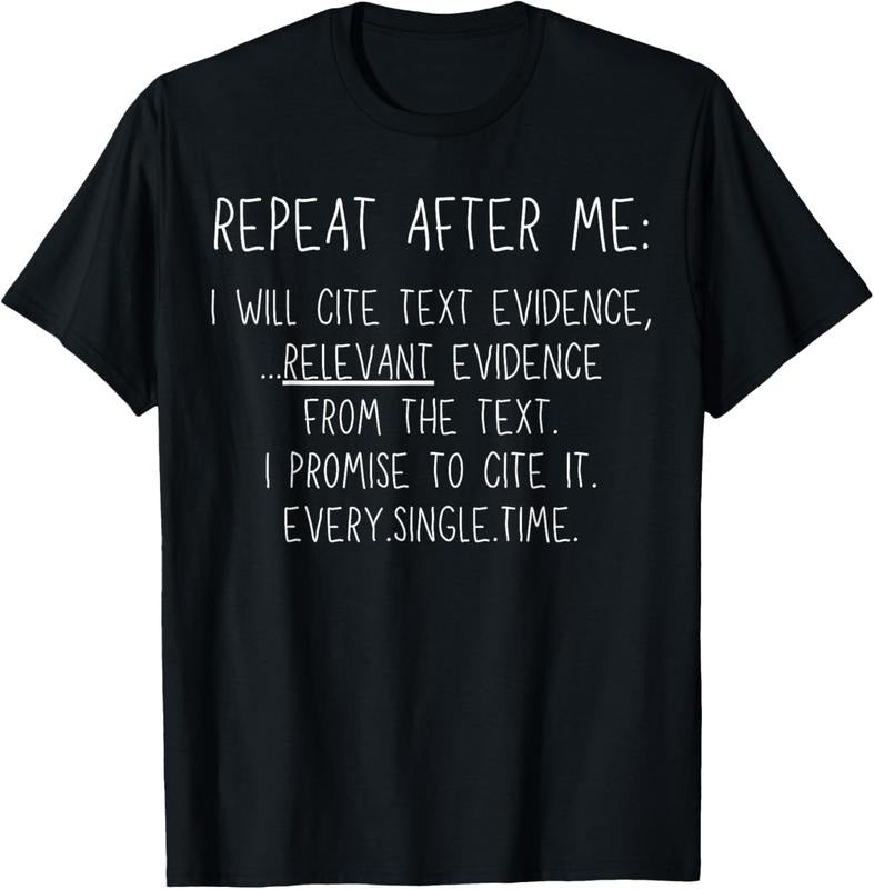 100% Cotton Prove It Funny Cite Text Evidence English Students Teachers T-Shirt Hoodie, Sweatshirt | HypeCrazeTee.com