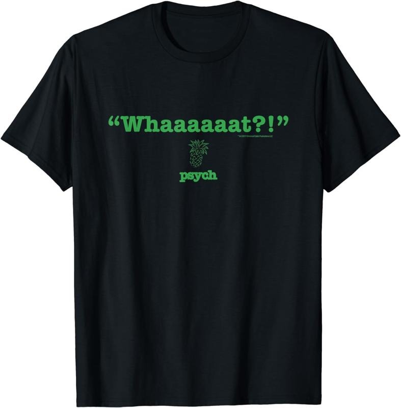 [100% Cotton]Psych Whaaaaaat&reg;! Hilarious T-Shirt - Official Tee T-Shirt Hoodie, Sweatshirt | HypeCrazeTee.com