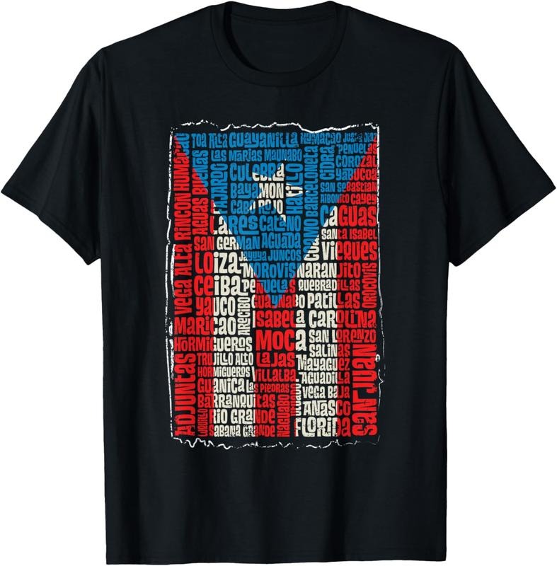 100% Cotton Puerto Rican Flag Puerto Rico Towns And Cities Retro Vintage T-Shirt Hoodie, Sweatshirt | HypeCrazeTee.com