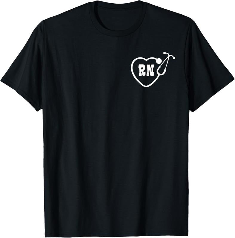 100% Cotton RN Nurse Logo T Shirt Hoodie, Sweatshirt | HypeCrazeTee.com