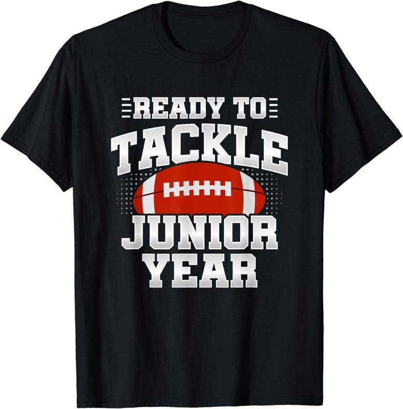 [100% Cotton]Ready To Tackle Junior Year - First School Day - 11th Grade T-Shirt Hoodie, Sweatshirt | HypeCrazeTee.com