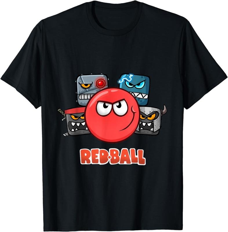 [100% Cotton]Red Ball 4 - The Crew T-Shirt Hoodie, Sweatshirt | HypeCrazeTee.com