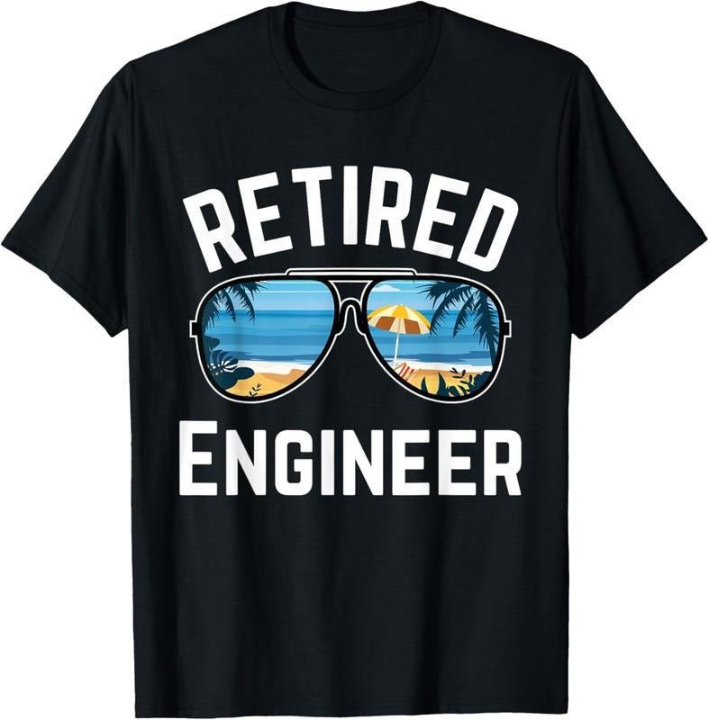 100% Cotton Retired Engineer Funny Retirement for Men and Women T-Shirt Hoodie, Sweatshirt | HypeCrazeTee.com