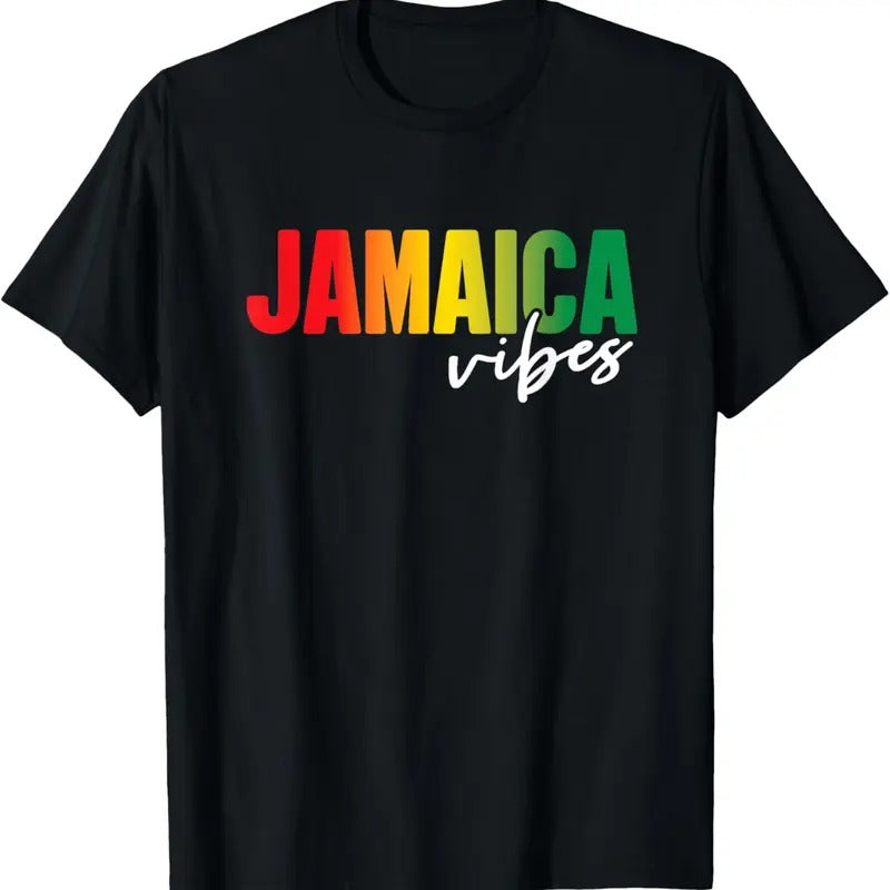 100% Cotton Retro Jamaica Vibes Jamaican Girls Womens Vacation Souvenir T-Shirt Hoodie, Sweatshirt | HypeCrazeTee.com