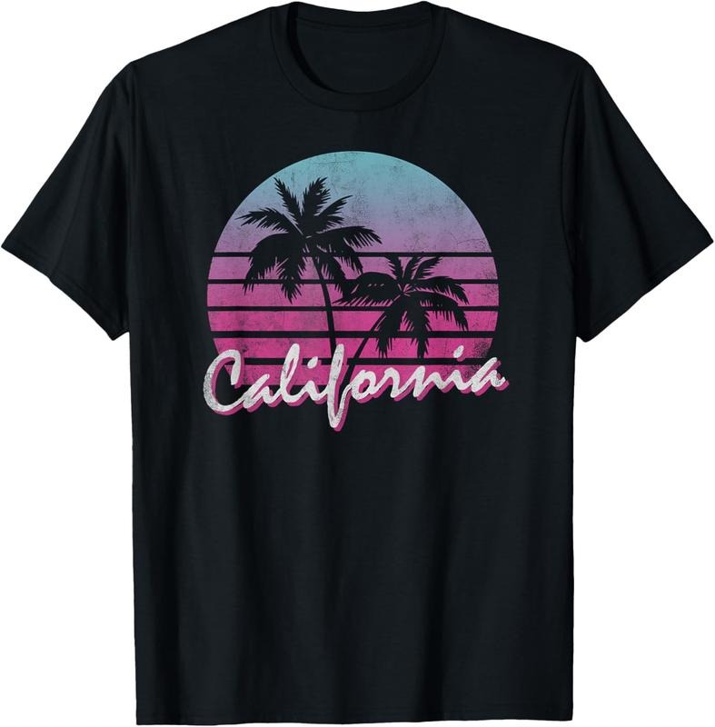 100% Cotton Retro Vintage 70s 80s Throwback Surf California T-Shirt Hoodie, Sweatshirt | HypeCrazeTee.com