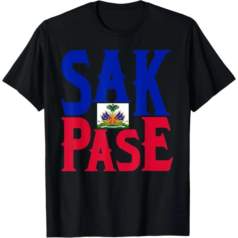 100% Cotton Sak Pase | Cute Haitian Creole Pride Gift T-Shirt Hoodie, Sweatshirt | HypeCrazeTee.com