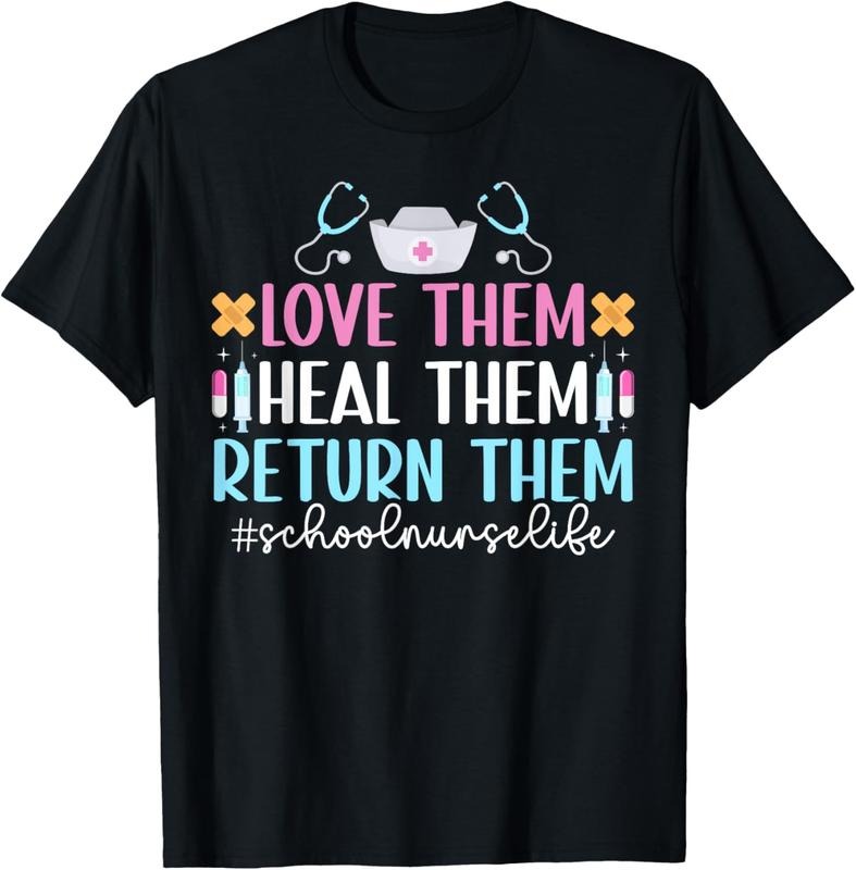 100% Cotton School Nurse Life School Nursing School Nurse Appreciation T-Shirt Hoodie, Sweatshirt | HypeCrazeTee.com