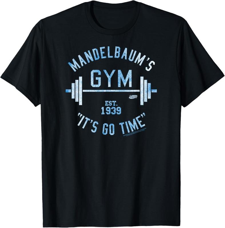 100% Cotton Seinfeld Mandelbaum's Gym T-Shirt Hoodie, Sweatshirt | HypeCrazeTee.com