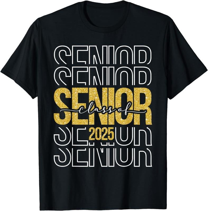 [100% Cotton]Senior 2025 Class 2025 Back School Graduation 2025 T-Shirts, Hoodie, Sweatshirt