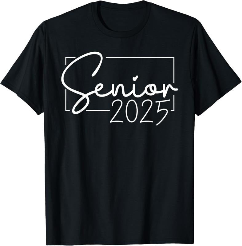 100% Cotton Senior 2025 Class of 2025 Graduation T-Shirt Hoodie, Sweatshirt | HypeCrazeTee.com