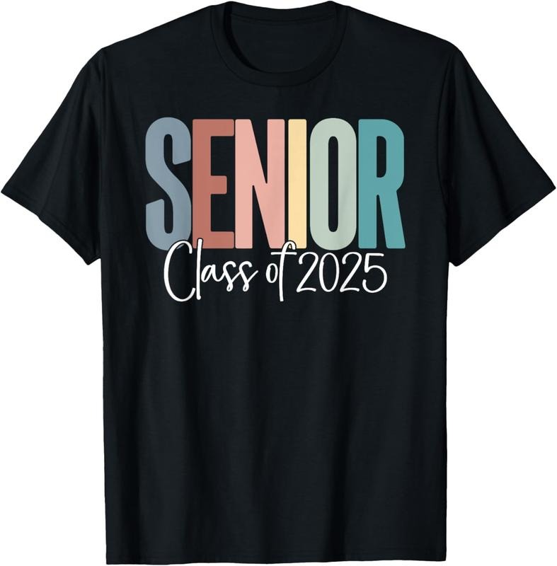 100% Cotton Senior 2025 Class of 2025 T-Shirt Hoodie, Sweatshirt | HypeCrazeTee.com