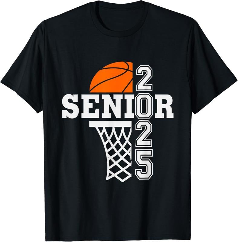 100% Cotton Senior Class of 2025 basketball sports seniors boys team T-Shirt Hoodie, Sweatshirt | HypeCrazeTee.com