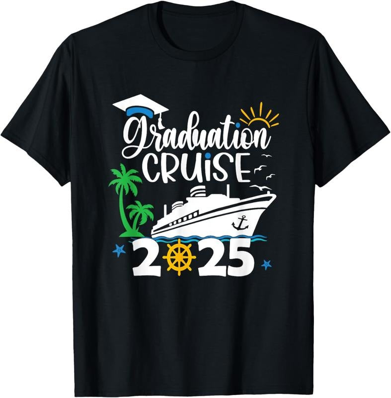 100% Cotton Senior Graduation Trip Cruise 2025 Aw Ship Party Cruise T-Shirt Hoodie, Sweatshirt | HypeCrazeTee.com