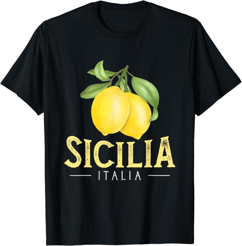 [100% Cotton]Sicilia Italia | Italian Lemons | Proud Sicilian T-Shirt Hoodie, Sweatshirt | HypeCrazeTee.com