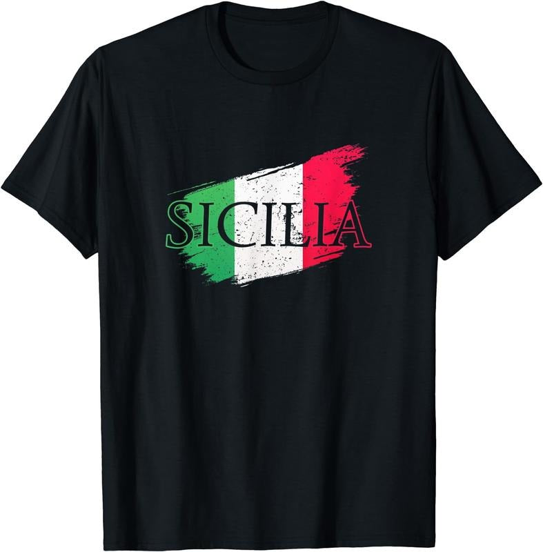[100% Cotton]Sicilia Sicily Italy Europe Vacation Travel T-Shirt Hoodie, Sweatshirt | HypeCrazeTee.com