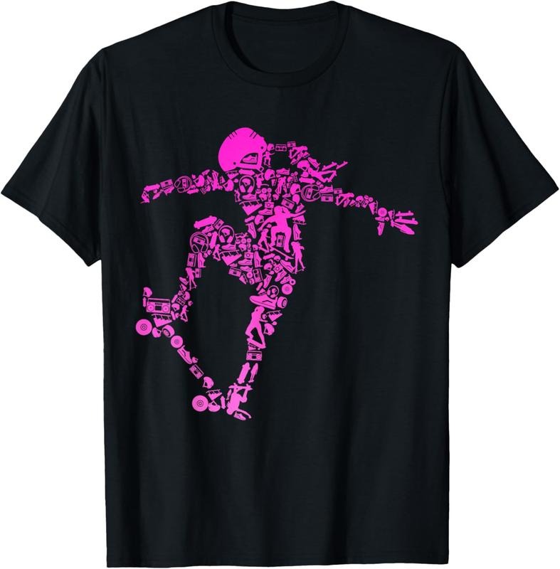 100% Cotton Skater Girl Skateboarder Girl Skateboard Gift T-Shirt Hoodie, Sweatshirt | HypeCrazeTee.com