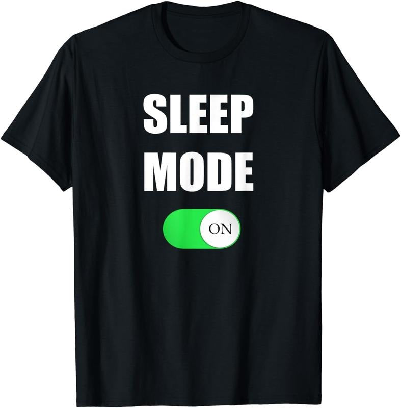[100% Cotton]Sleep Mode On Funny Nap Shirt Love Napping Sleeping Tshirt Hoodie, Sweatshirt | HypeCrazeTee.com
