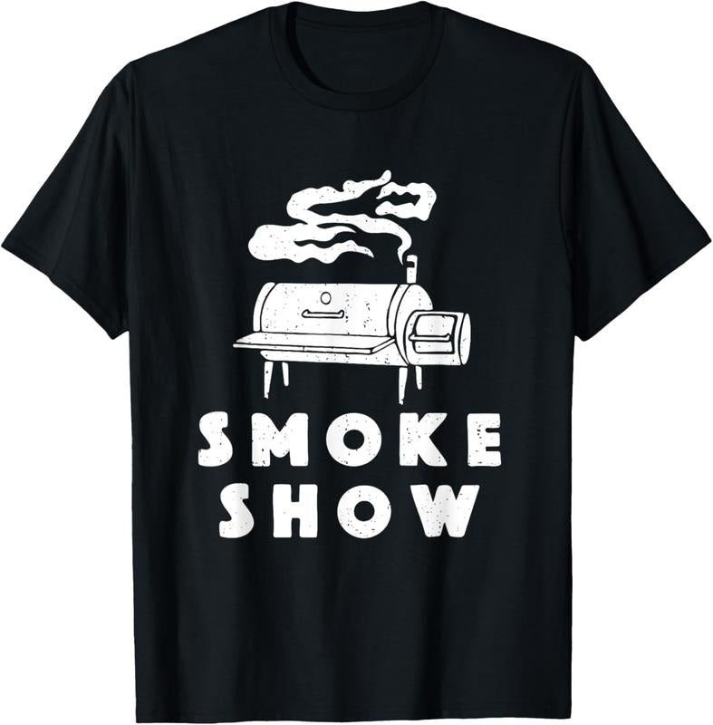 100% Cotton Smoke Show Funny BBQ Grilling Meat Grill Burnt Ends Barbecue T-Shirt Hoodie, Sweatshirt | HypeCrazeTee.com