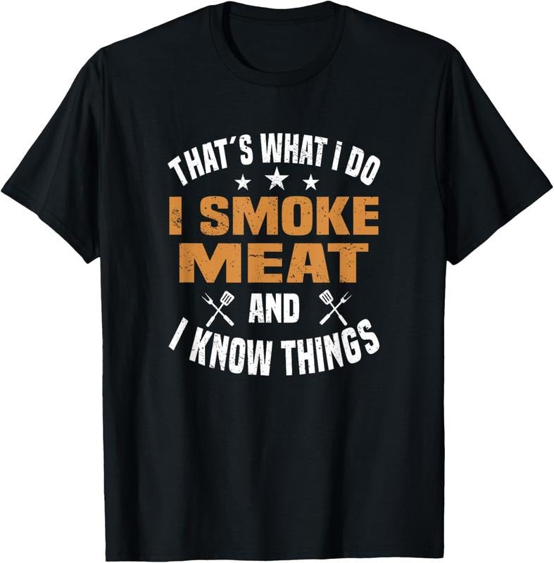 100% Cotton Smoking Meat BBQ Grilling Smoker Smoked Meat T-Shirt Hoodie, Sweatshirt | HypeCrazeTee.com