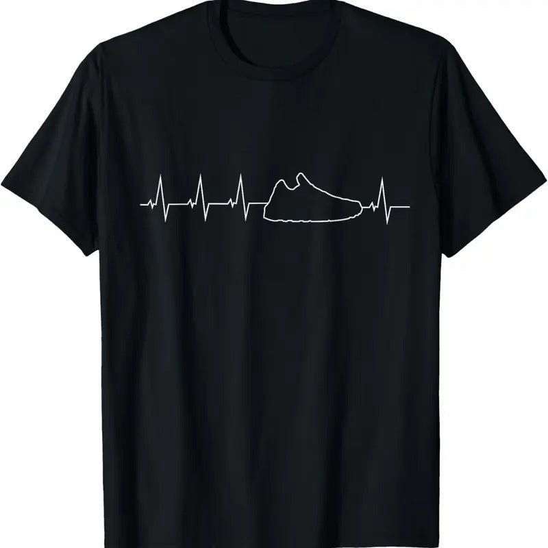 100% Cotton Sneakerhead Shirt Heartbeat, sneaker tee for kicks addicts T-Shirt Hoodie, Sweatshirt | HypeCrazeTee.com