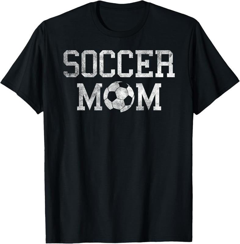 100% Cotton Soccer Mama Clothing Retro Vintage Soccer Mom T-Shirt Hoodie, Sweatshirt | HypeCrazeTee.com