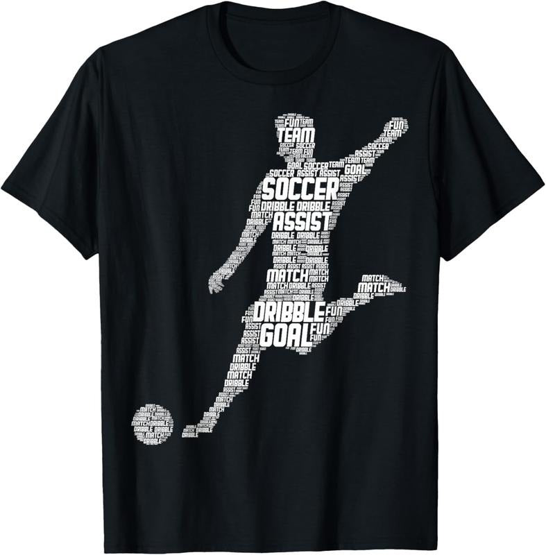 100% Cotton Soccer Player Men  Boys T-Shirt Hoodie, Sweatshirt | HypeCrazeTee.com