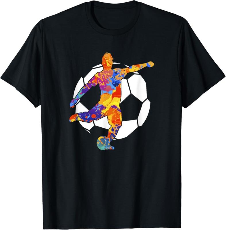 100% Cotton Soccer Player Sports Graphic - Soccer Graphic T-Shirt Hoodie, Sweatshirt | HypeCrazeTee.com