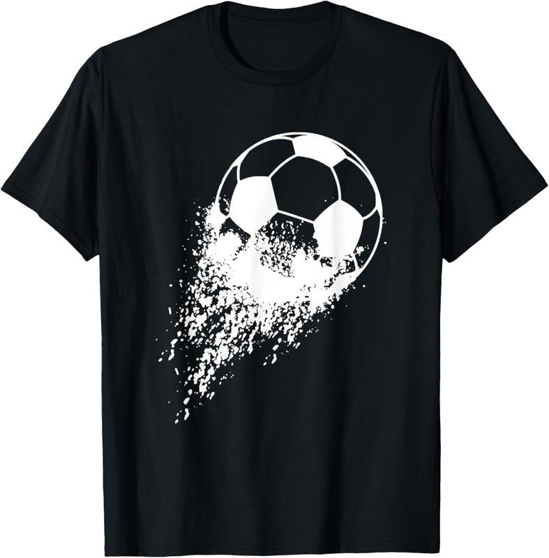 100% Cotton Soccer Player Sports Vintage Men Boys Soccer Ball T-Shirt Hoodie, Sweatshirt | HypeCrazeTee.com