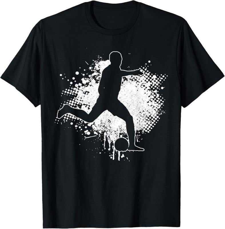 100% Cotton Soccer Player Sports Vintage Men Boys Soccer T-Shirtstyle{n002}2 T-Shirts, Hoodie, Sweatshirt | HypeCrazeTee.com