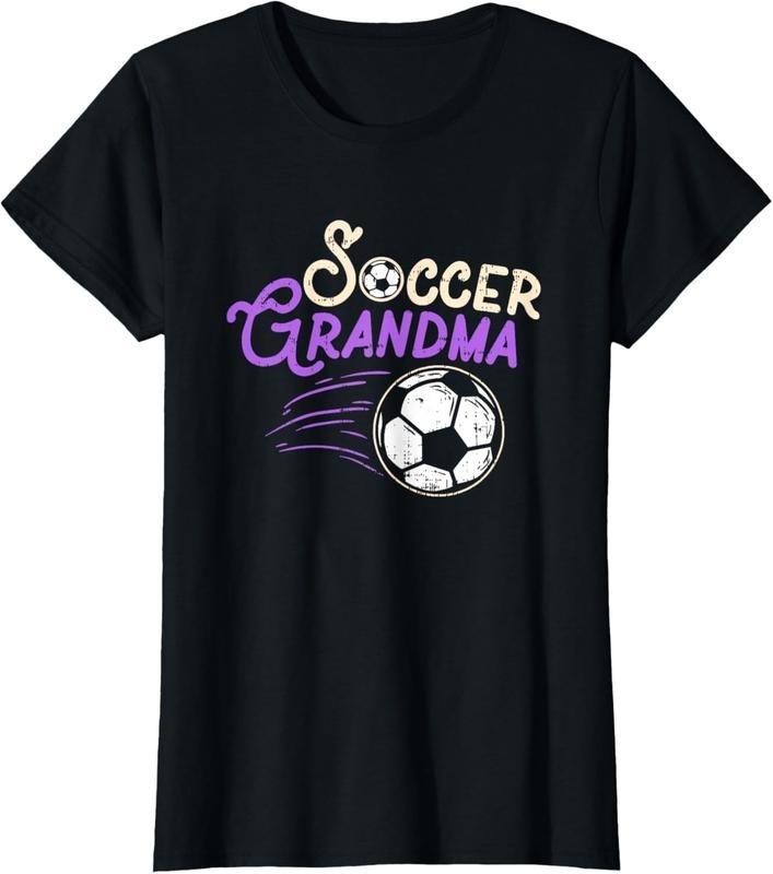 100% Cotton Soccer grandma T-Shirt Hoodie, Sweatshirt | HypeCrazeTee.com