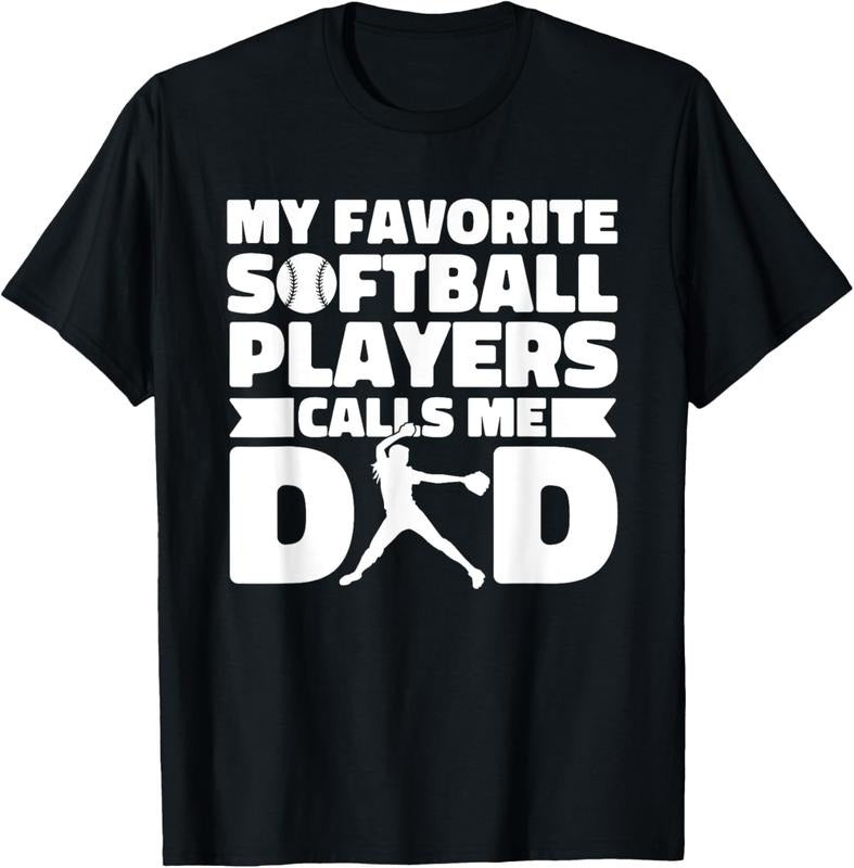 100% Cotton Softball - Batter My Favorite Softball Players Calls Me Dad T-Shirt Hoodie, Sweatshirt | HypeCrazeTee.com