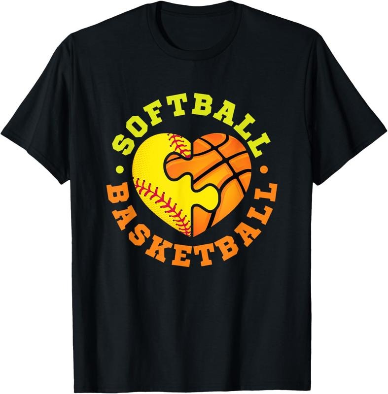 100% Cotton Softball Basketball T-Shirt Hoodie, Sweatshirt | HypeCrazeTee.com