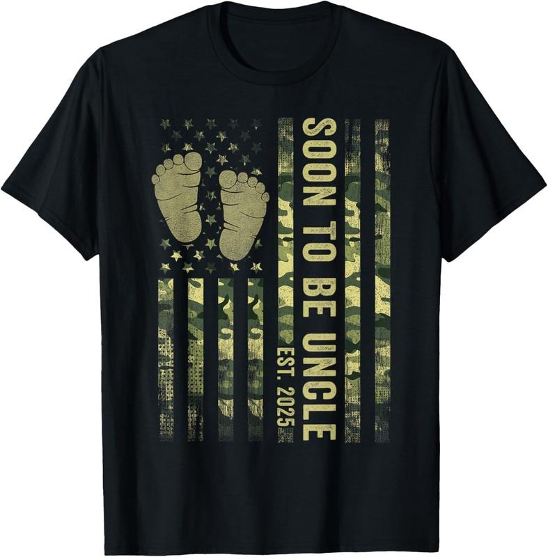 100% Cotton Soon To Be Uncle Est.2025 New Uncle Pregnancy T-Shirt Hoodie, Sweatshirt | HypeCrazeTee.com