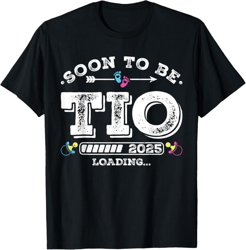 100% Cotton Soon to Be Tio 2025 Loading for Pregnancy Announcement T-Shirt Hoodie, Sweatshirt | HypeCrazeTee.com