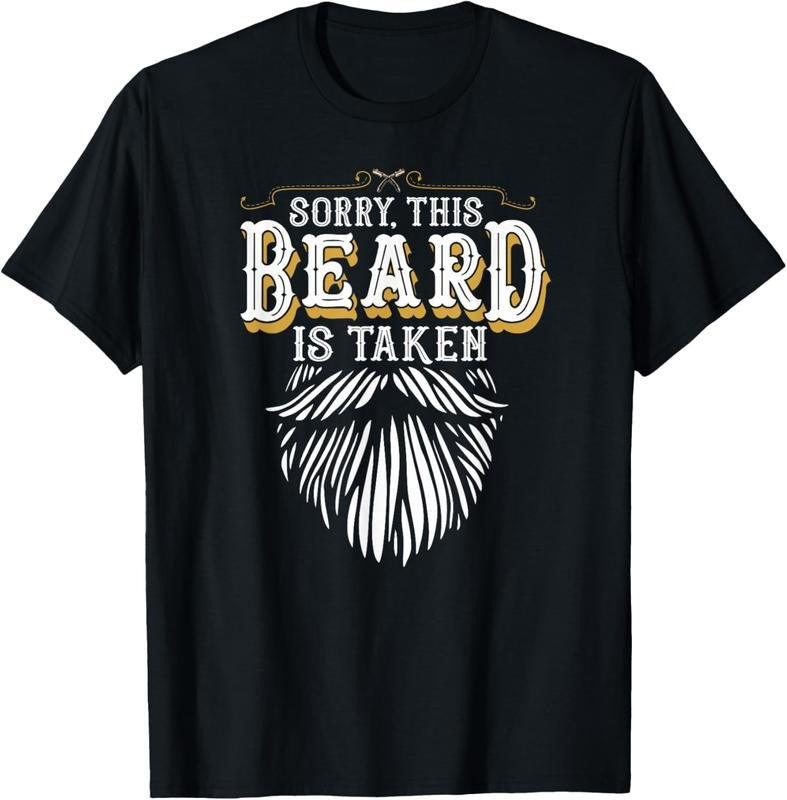 100% Cotton Sorry This Beard is Taken Country Retro Valentines Day Gift T-Shirt Hoodie, Sweatshirt | HypeCrazeTee.com