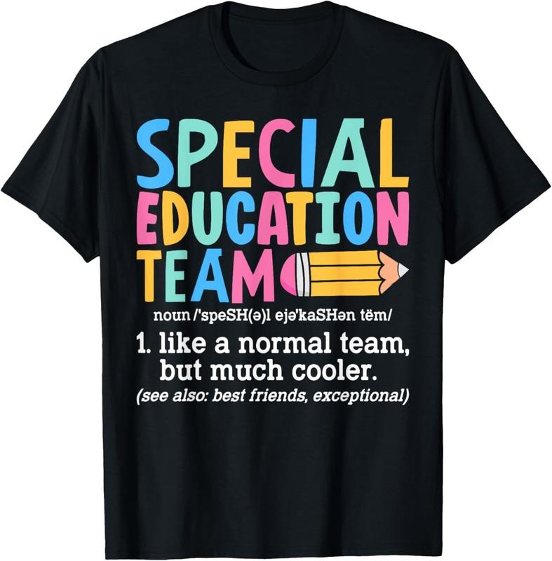 100% Cotton Special Education Team Definition Retro Ed Team Crew Teacher T-Shirt Hoodie, Sweatshirt | HypeCrazeTee.com