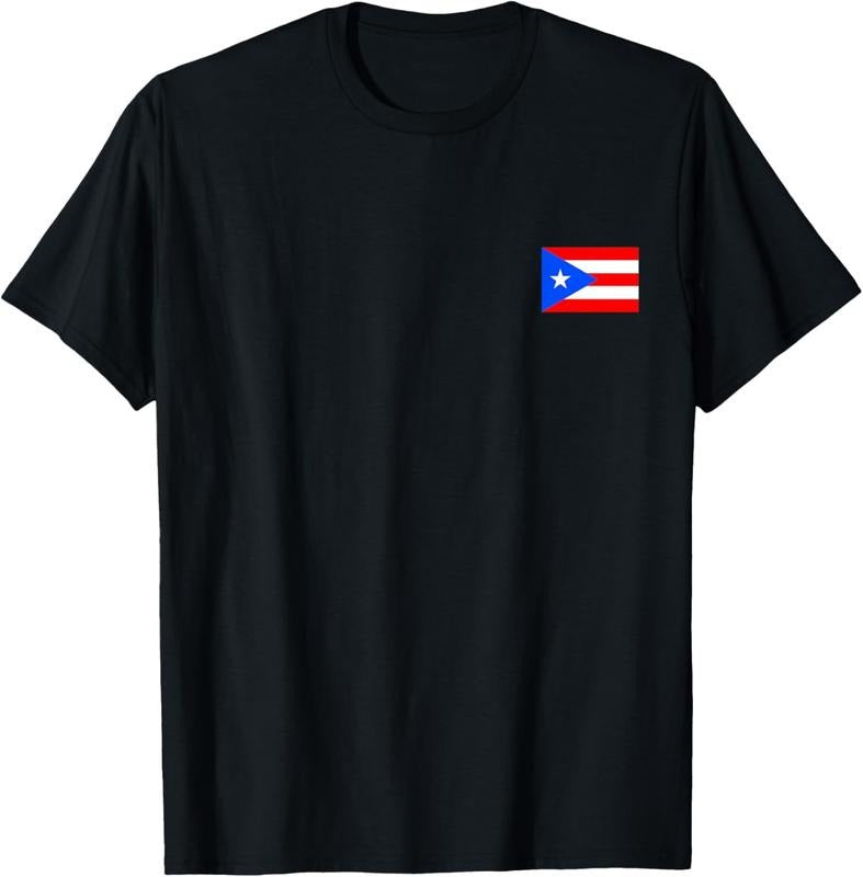 100% Cotton State Puerto Rico Flag Cool PR Boricua Flags Gift Women Men T-Shirt Hoodie, Sweatshirt | HypeCrazeTee.com