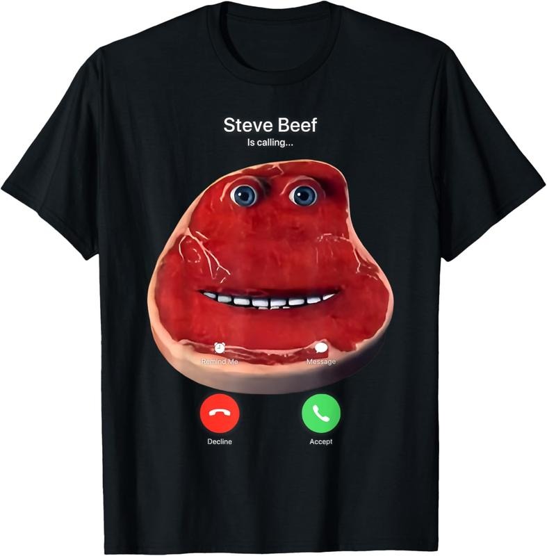 100% Cotton Steve Beef Is Calling T-Shirt Hoodie, Sweatshirt | HypeCrazeTee.com