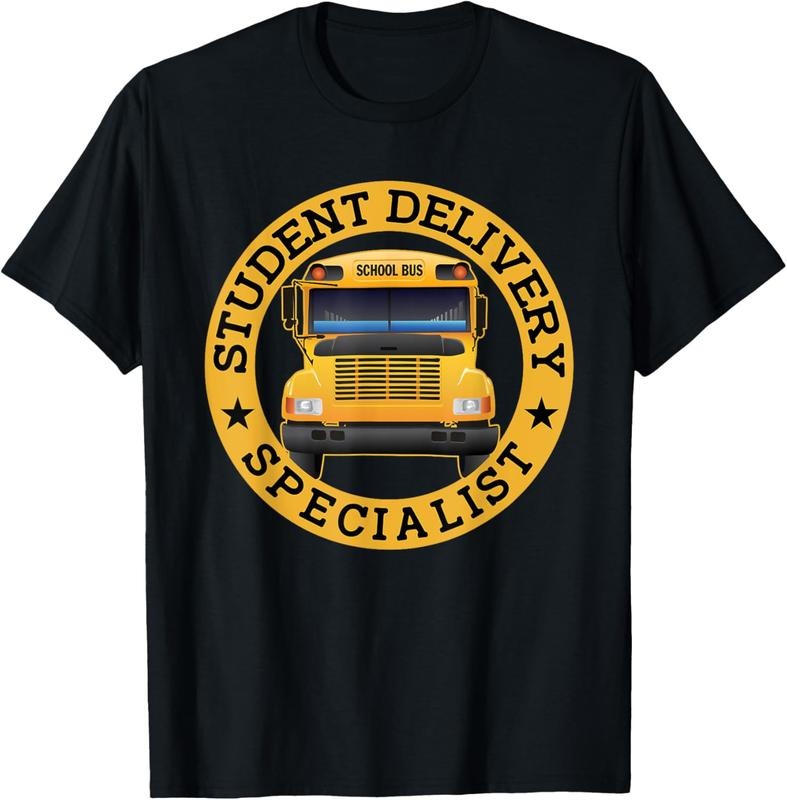 100% Cotton Student Delivery Specialist Funny School Bus Driver T-Shirt Hoodie, Sweatshirt | HypeCrazeTee.com